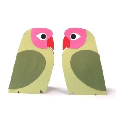 Adele Pound Mini Lovebirds Green