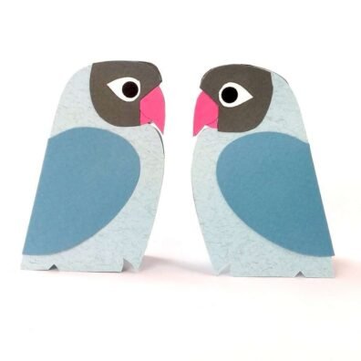 Adele Pound Mini Lovebirds blue