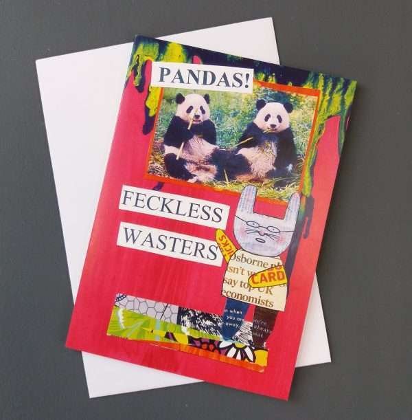 Mr Papers Pandas Card