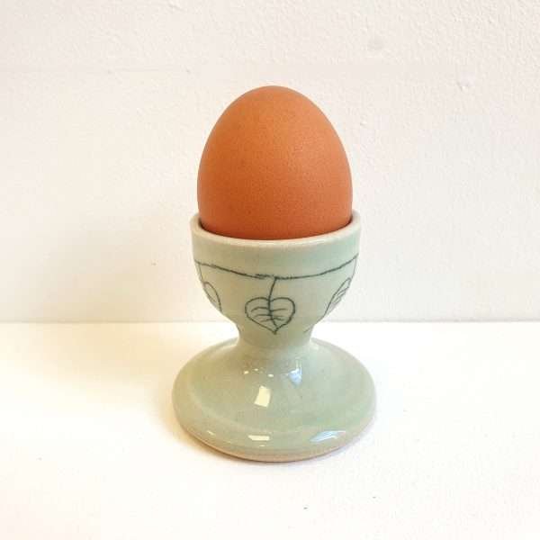 Handthrown ceramic eggcup