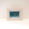 Handmade ceramic 'Hare' ceramic tile frame