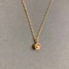 Gold Solitaire Pendant - Image 4