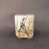 Ochre solas linen tealight