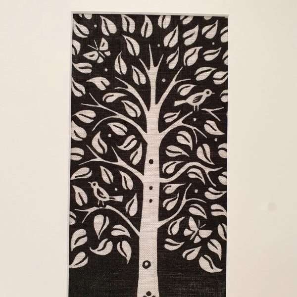 Tree of Life Linocut Picture