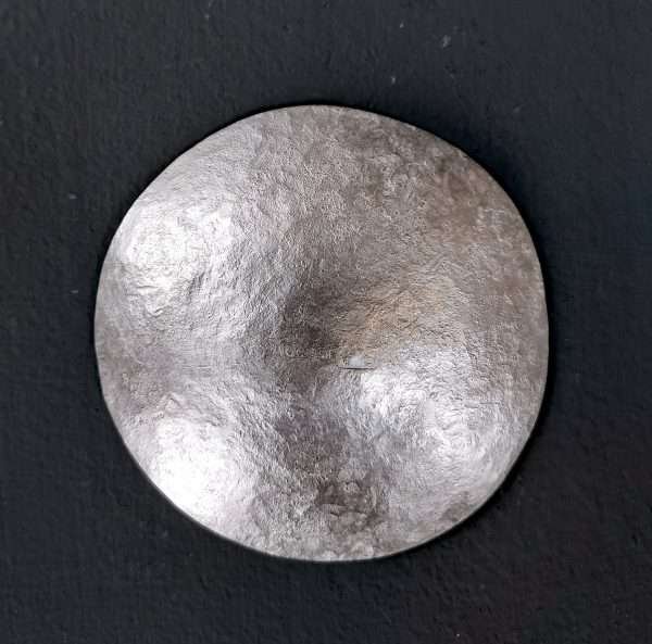 Base of silver bowl