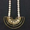 Omni-Directional Gold Pearl Necklace - Image 2
