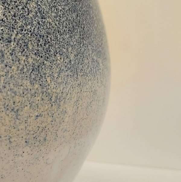 Detail of blue and white glaze