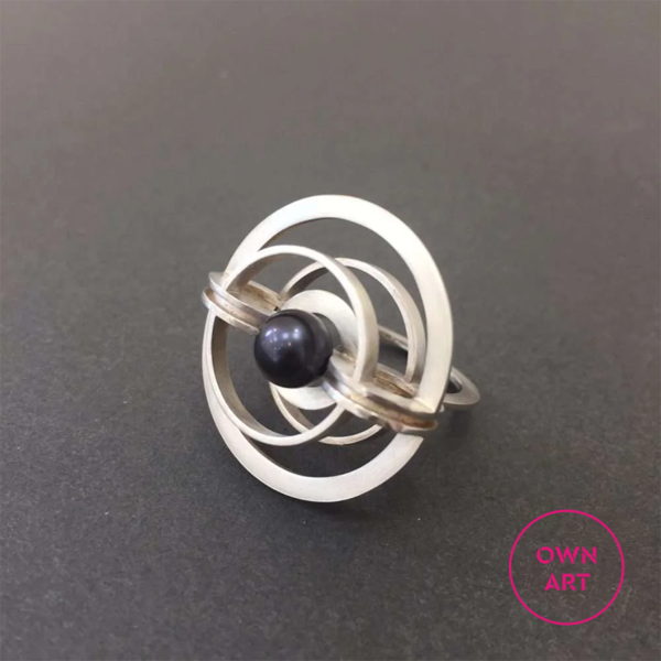 Omni-Directional Silver Ring