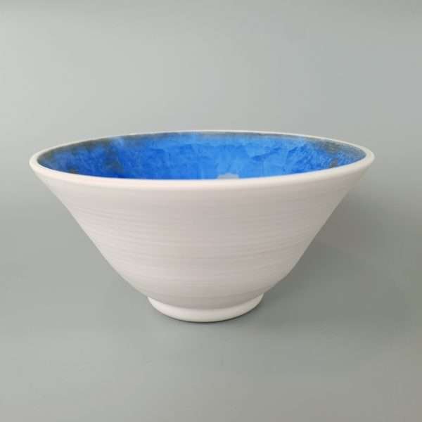 Blue Crystalline Bowl
