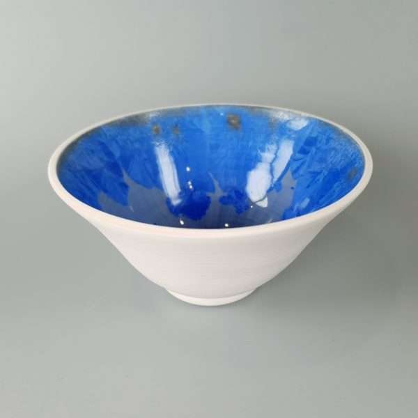 Blue Crystalline Bowl