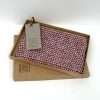 Handwoven 'Beith' Travel Pouch Raspberry - Image 5