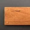 cherry wood desk tidy detail