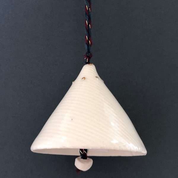 porcelain bell by Red earth Designs