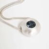 Sea urchin pendant with London blue topaz - Image 3