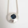 Sea urchin pendant with London blue topaz - Image 2