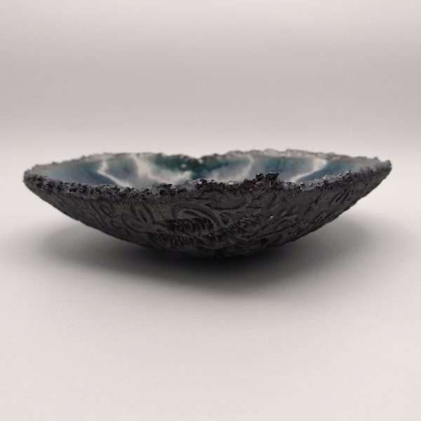 Ceramic Heart Dish - Blue