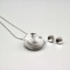 Reflection Medium Silver Pendant - Image 2