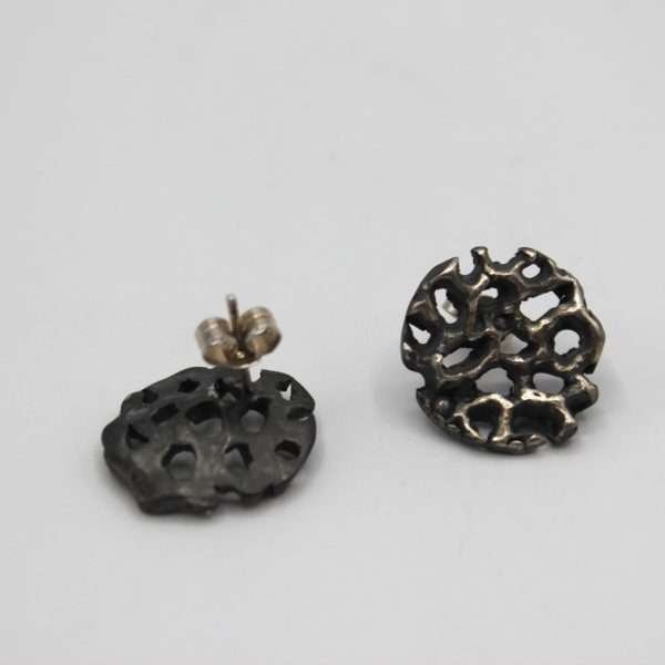 Mycology Oxidised Stud Earrings