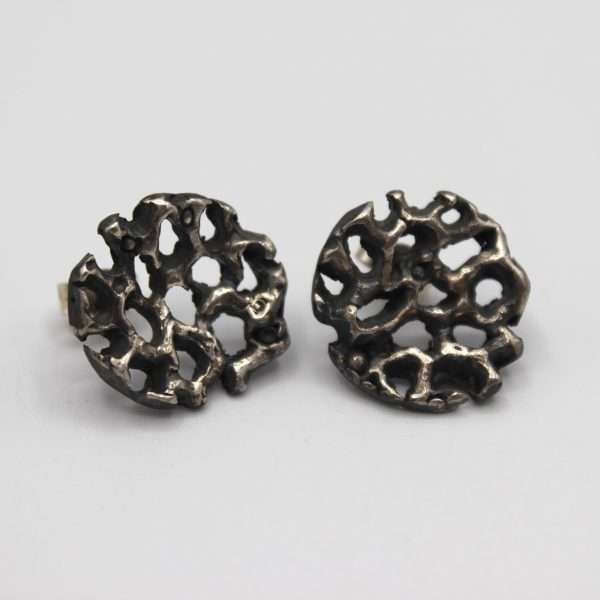 Mycology Oxidised Stud Earrings