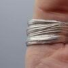 Mitsuro Wide Silver Ring - Image 2