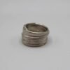 Mitsuro Wide Silver Ring - Image 3
