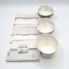 Set of Three Parian Porcelain Eclipse Bowls, 8cm, with Tray - Image 4