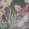 'Cuckoo Flower Velvet Print Cushion' - Image 3