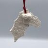 Ceramic Holly bauble - Image 3