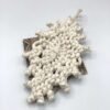 Macramé Bauble Golden Snowflake - Image 3