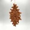 Macramé Bauble Terracotta Snowflake - Image 3