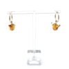 Amber Bird Hoop Earring - Image 2