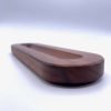 Single Groove Walnut Wood Desk Tidy - Image 2