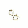 Gold Form Stud Earring - Image 3