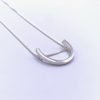 Silver Curve Pendant - Image 4