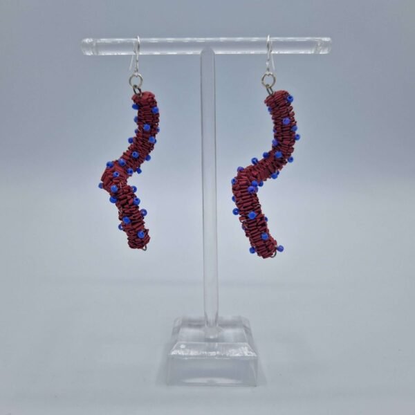 Curly Paper Earrings