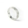 Cross-hatch in Silver Ring - Image 2