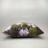'Greater Periwinkle' Velvet Print Cushion - Image 2