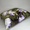 'Greater Periwinkle' Velvet Print Cushion - Image 3