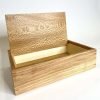 Cherry and London Plane Flip- Lid Wooden Box - Image 4