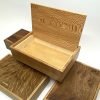 Cherry and London Plane Flip- Lid Wooden Box - Image 5