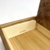 Cherry with Burr Elm Flip- Lid Wooden Box - Image 2