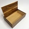 Walnut with Rosewood Flip- Lid Wooden Box - Image 2