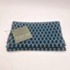 Graphic Pattern Neckwarmer Turquoise and Olive - Image 3