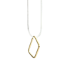 Medium form pendant in gold - Image 4