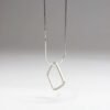 Medium form pendant in silver - Image 2