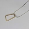 Large form pendant in gold - Image 3