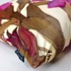'Autumn Gentian Velvet Print Cushion' - Image 5