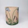 'Grey Poppies' Bamboo Lantern - Image 3