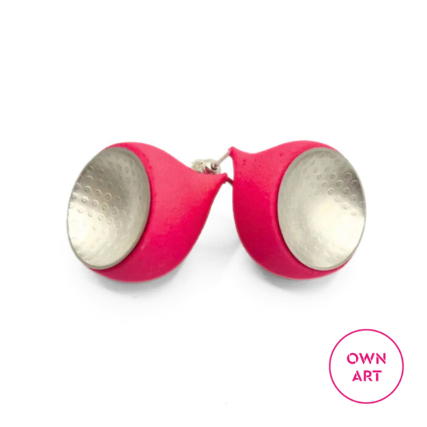 Ear Studs - Pink