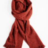 Tweed Emphasize Scarf (Graphic Orange) - Image 3